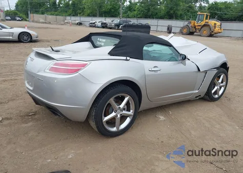 2008 Saturn Sky Red Line from USA, damaged, VIN 1G8MF35X68Y119959